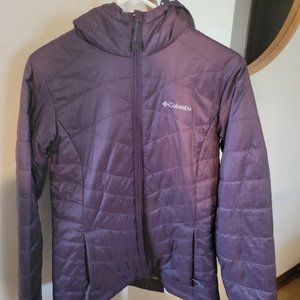 Columbia Omni Heat Jacket Purple Size S